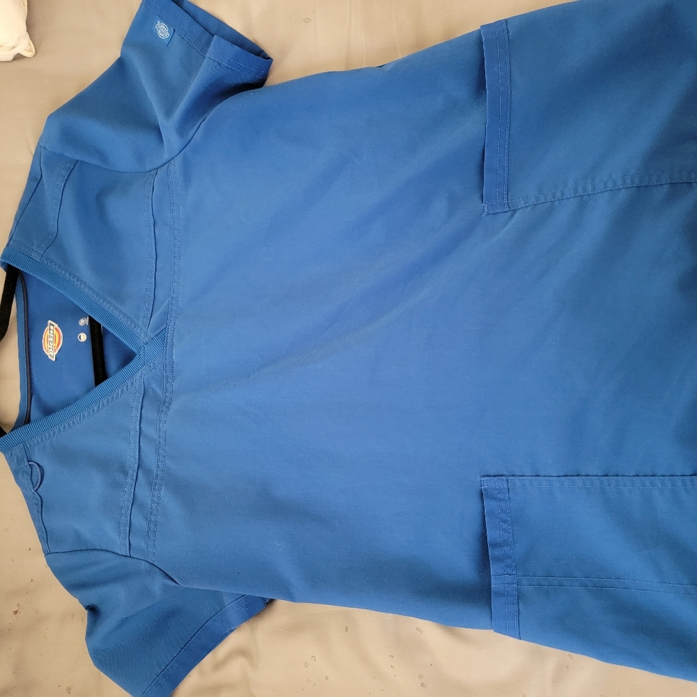 Dickies Royal Blue scrubs large women